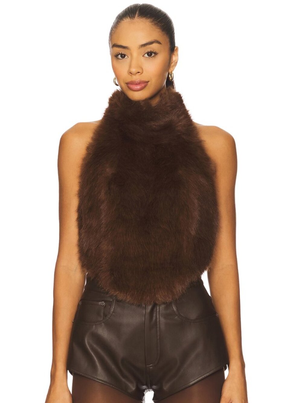 Bardot | Julietta Faux Fur Top Size 2